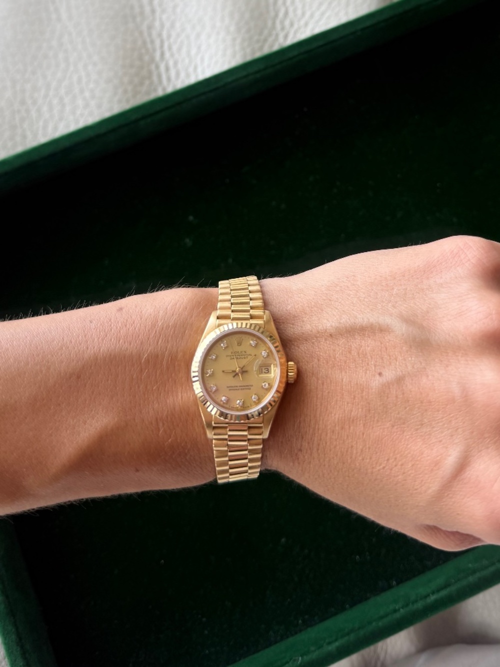 100% AuthenticEnglish Rolex — Lady-Datejust - Picture 7 of 8